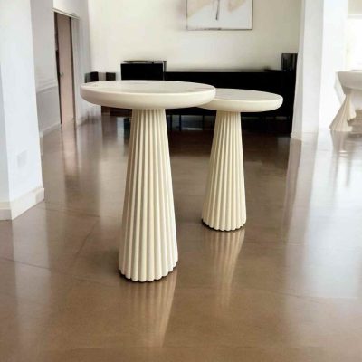 Rustik tarz mantar sehpa