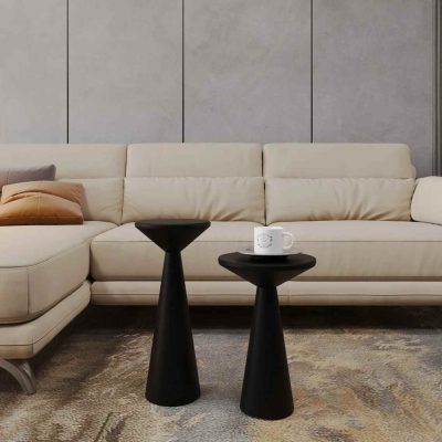 Doğal ahşap orta sehpa