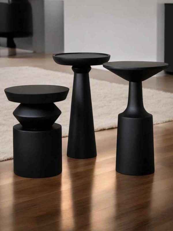 Çok amaçlı mantar sehpa ve zigon sehpa kombinasyonu